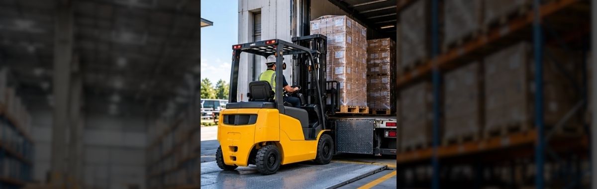 Empilhadeira recondicionada com garantia de fábrica