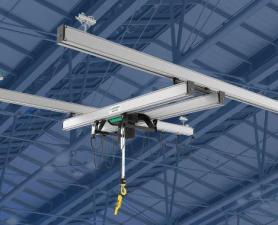 Ponte Rolante Com Talha De Corrente